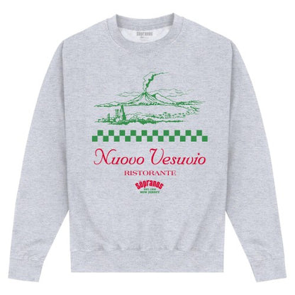 Front - The Sopranos Unisex Adult Nuovo Vesuvio Sweatshirt