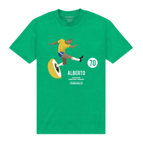 Front - Subbuteo Unisex Adult Alberto T-Shirt