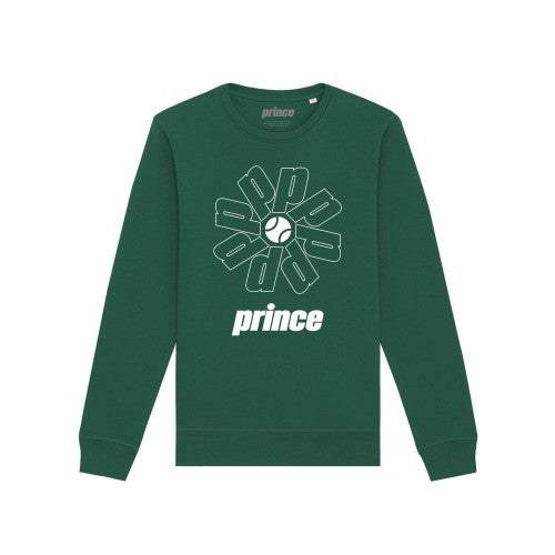 Front - Prince Unisex Adult Topspin Sweatshirt