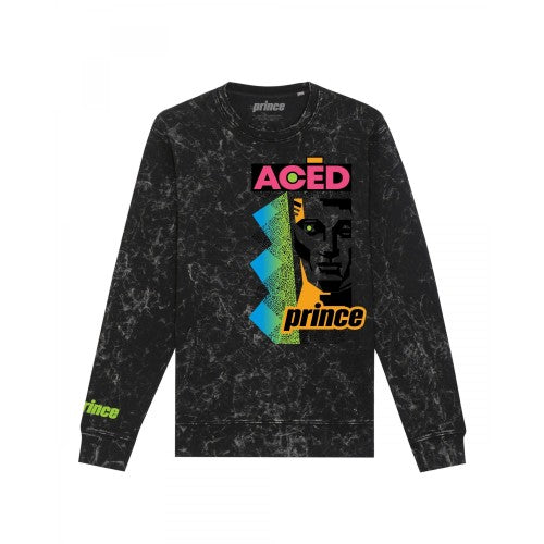 Front - Prince Unisex Adult Sliced Vintage Wash Sweatshirt