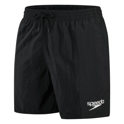 Front - Speedo Mens Essential Logo Swim Shorts