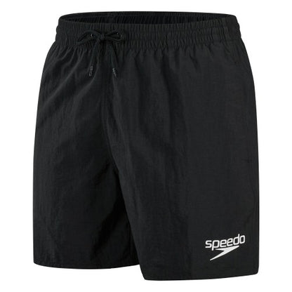 Front - Speedo Mens Essential Logo Swim Shorts