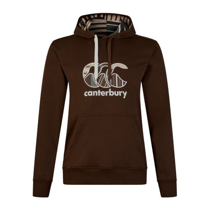 Front - Canterbury Mens Uglies Contrast Logo Hoodie