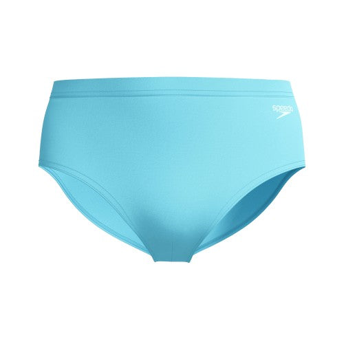 Front - Speedo Mens Solid Swim Briefs