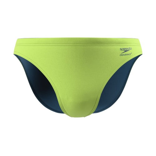 Front - Speedo Mens Endurance+ Thin Strap Swim Briefs