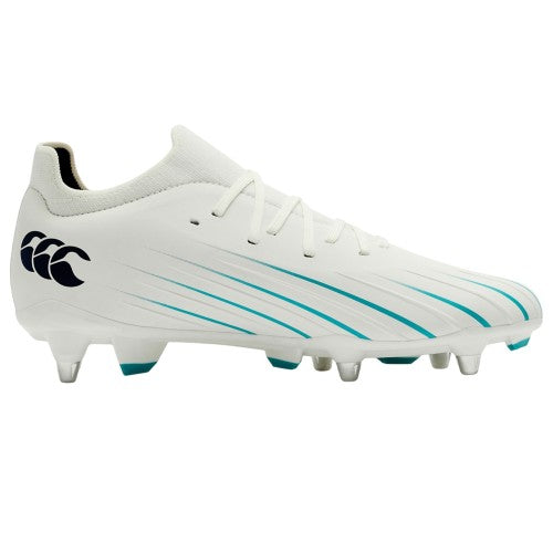 Front - Canterbury Unisex Adult Speed Falcon Pro 2.0 Soft Ground Rugby Boots