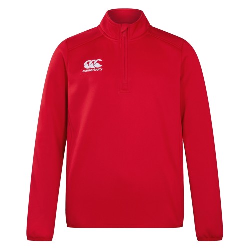 Front - Canterbury Childrens/Kids Club QZ Midlayer