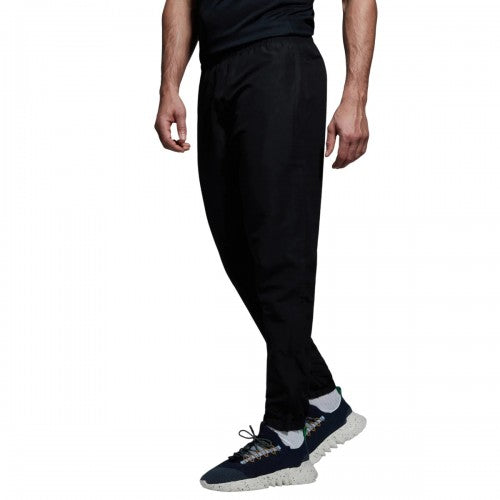 Front - Canterbury Mens Club Plain Tapered Leg Tracksuit Bottoms