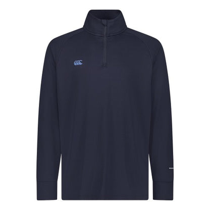 Front - Canterbury Mens Tempo+ Quarter Zip Training Top