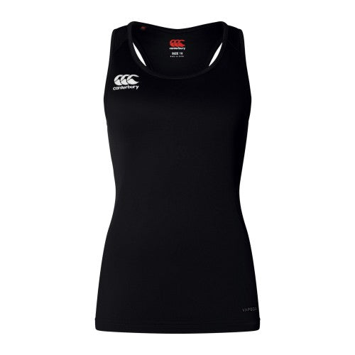 Front - Canterbury Womens/Ladies Club Dry Racerback Tank Top