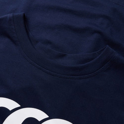 Front - Canterbury Mens Logo Organic Cotton T-Shirt
