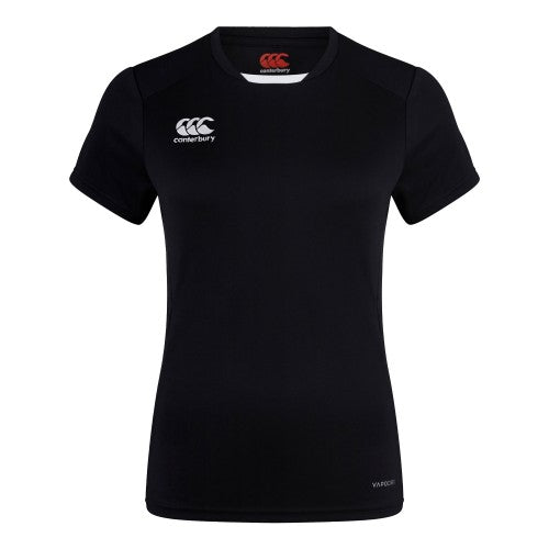 Front - Canterbury Womens/Ladies Club Dry Club T-Shirt