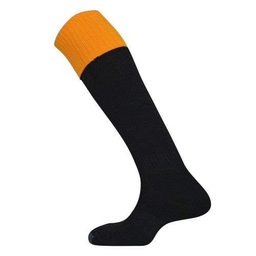Front - Mitre Mens Mercury Contrast Football Socks