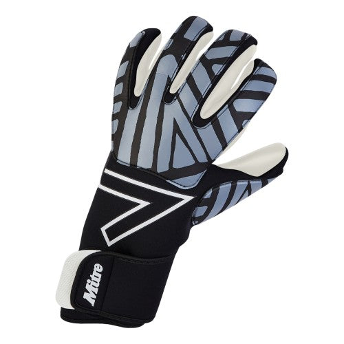 Front - Mitre Unisex Adult Impel 24 Goalkeeper Gloves
