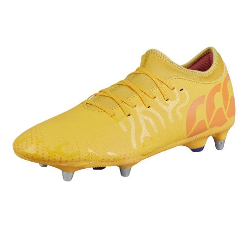 Front - Canterbury Unisex Adult Speed Infinite Team Soft Ground Rugby Boots