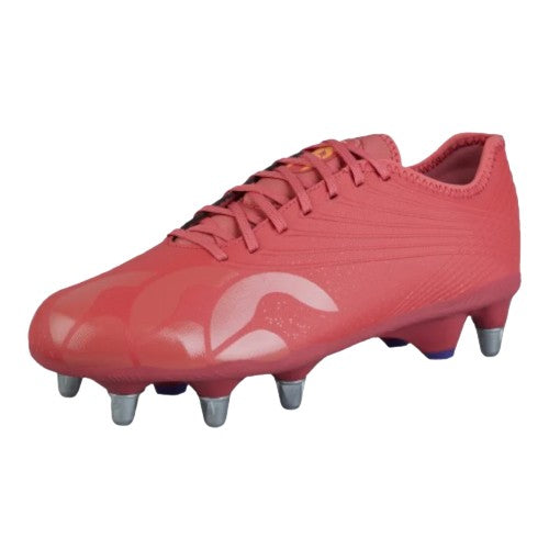 Front - Canterbury Unisex Adult Stampede Groundbreak Pro Soft Ground Rugby Boots