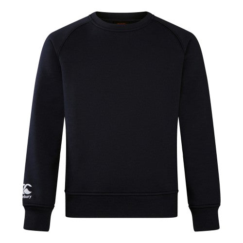 Front - Canterbury Childrens/Kids Club Crew Neck Sweatshirt