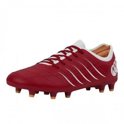 White - Front - Canterbury Mens Phoenix 2.0 Pro Firm Ground Boots