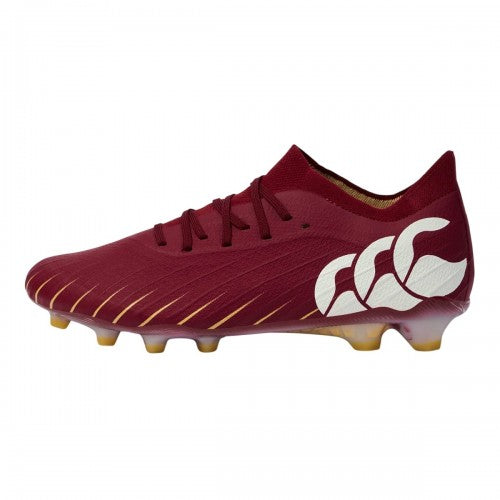 White - Front - Canterbury Unisex Adult Speed Falcon Elite Firm Ground Rugby Boots