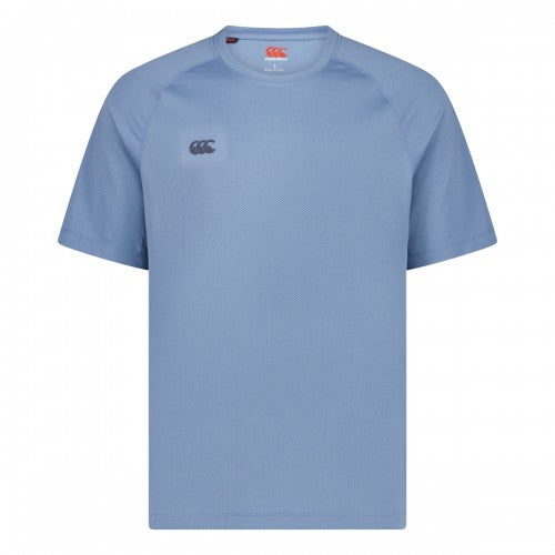 Charcoal - Front - Canterbury Mens Tempo+ Training T-Shirt