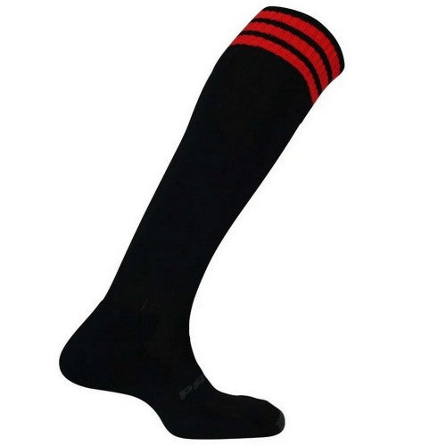 Front - Mitre Childrens/Kids Mercury 3 Stripes Socks