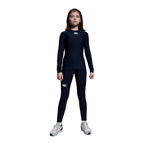 Front - Canterbury Childrens/Kids Thermoreg Long-Sleeved Base Layer Top
