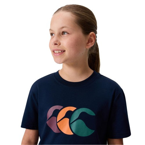 Front - Canterbury Childrens/Kids Fundamentals T-Shirt