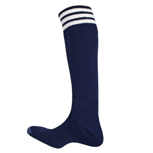 Front - Mitre Childrens/Kids Mercury 3 Stripes Football Socks