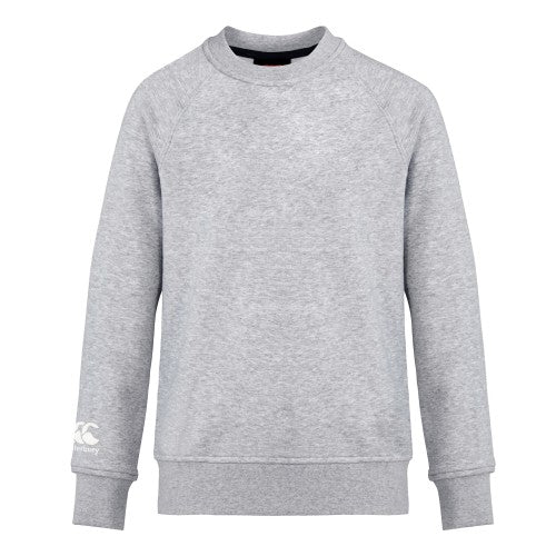 Front - Canterbury Childrens/Kids Club Crew Neck Sweatshirt
