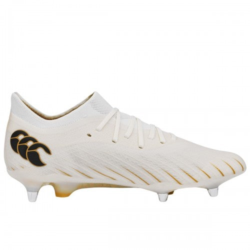 Front - Canterbury Unisex Adult Speed Falcon Elite Soft Ground Rugby Boots