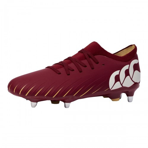 Front - Canterbury Unisex Adult Speed Falcon Pro Soft Ground Rugby Boots