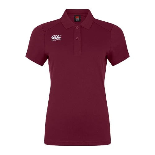 Front - Canterbury Womens/Ladies Club Dry Polo Shirt