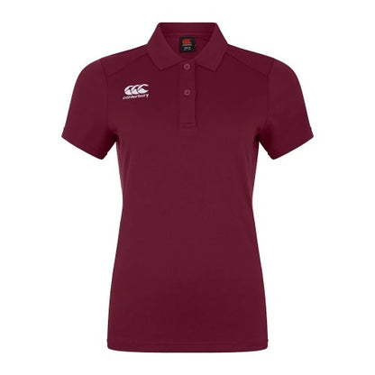 Front - Canterbury Womens/Ladies Club Dry Polo Shirt