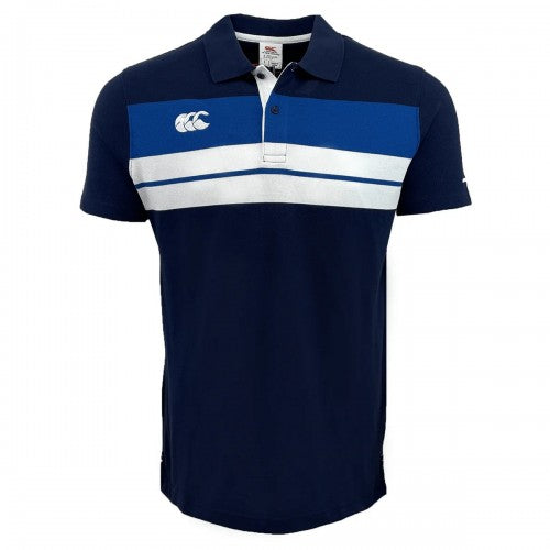Front - Canterbury Mens Stripe Polo Shirt