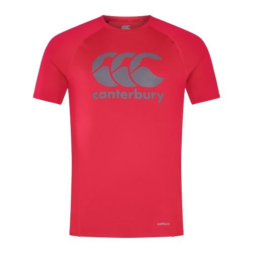 Front - Canterbury Mens Big Logo Super Light T-Shirt