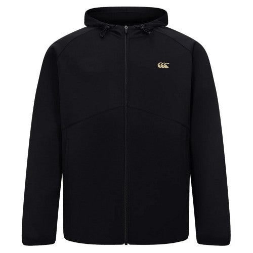 Front - Canterbury Mens Tempo+ Stretch Full Zip Hoodie
