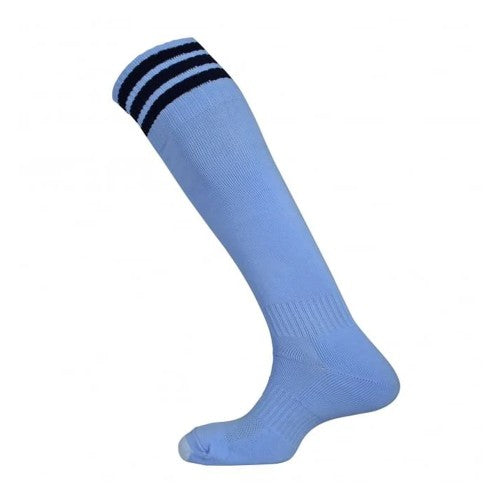 Front - Mitre Unisex Adult 3 Stripes Socks