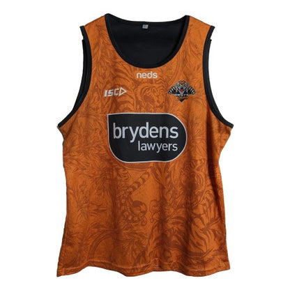 Front - Canterbury Mens West Tigers Training Vest Top