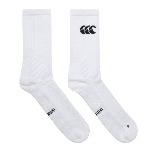 Front - Canterbury Mens Grip Mid Calf Socks