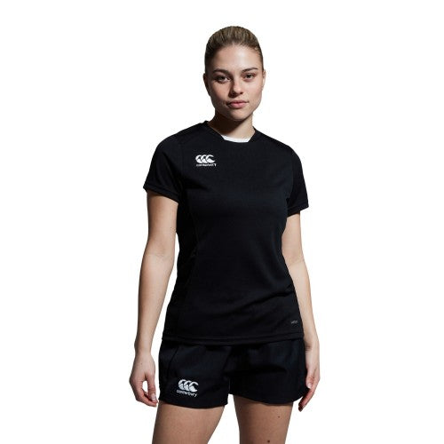 Front - Canterbury Womens/Ladies Club Dry T-Shirt