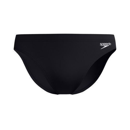 Front - Speedo Mens Logo Endurasoft Briefs