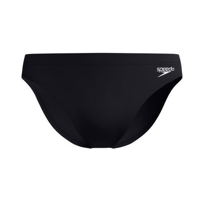 Front - Speedo Mens Logo Endurasoft Briefs
