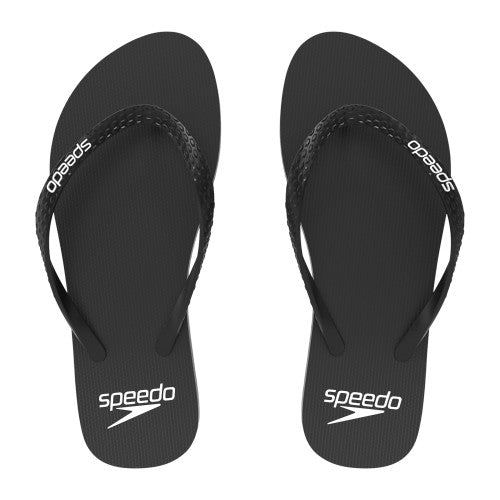 Front - Speedo Womens/Ladies Logo Flip Flops