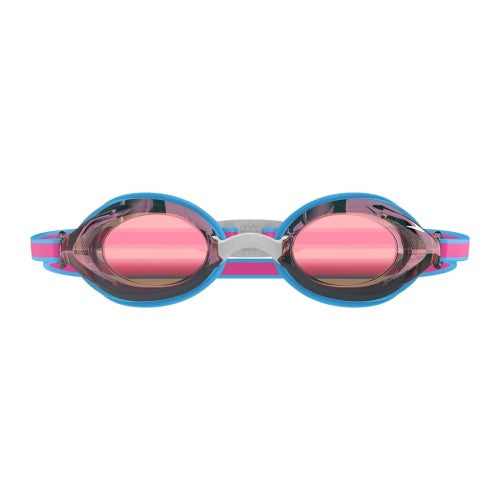 Front - Speedo Childrens/Kids Vanquisher 3.0 Mirror Swimming Goggles