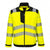 Front - Portwest Mens PW3 Hi-Vis Work Jacket