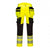 Front - Portwest Mens DX4 Hi-Vis Detachable Holster Pocket Trousers