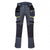 Front - Portwest Mens DX4 Detachable Holster Pocket Trousers