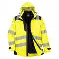 Front - Portwest Mens PW3 3 In 1 Hi-Vis Jacket