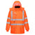Front - Portwest Mens Hi-Vis 7 In 1 Safety Traffic Jacket