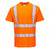 Front - Portwest Mens S170 Hi-Vis Comfort T-Shirt